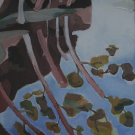Gordon Lingard Emily Gap Acrylic on paper, 73 x 57cm Natural frame under glass $800