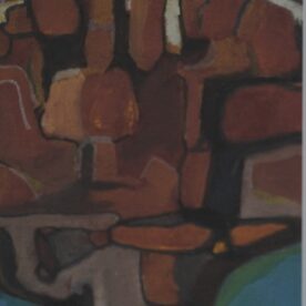 Gordon Lingard Trephina Gorge Acrylic on paper, 49 x 38cm Framed under glass $750