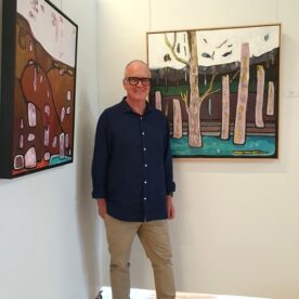 Gordon Lingard and his previous Totem exhibition 2025